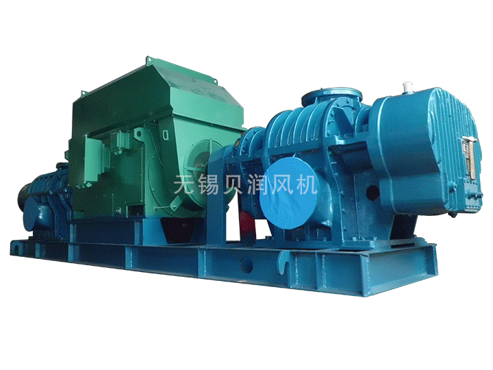 Two stage high pressure Roots blower